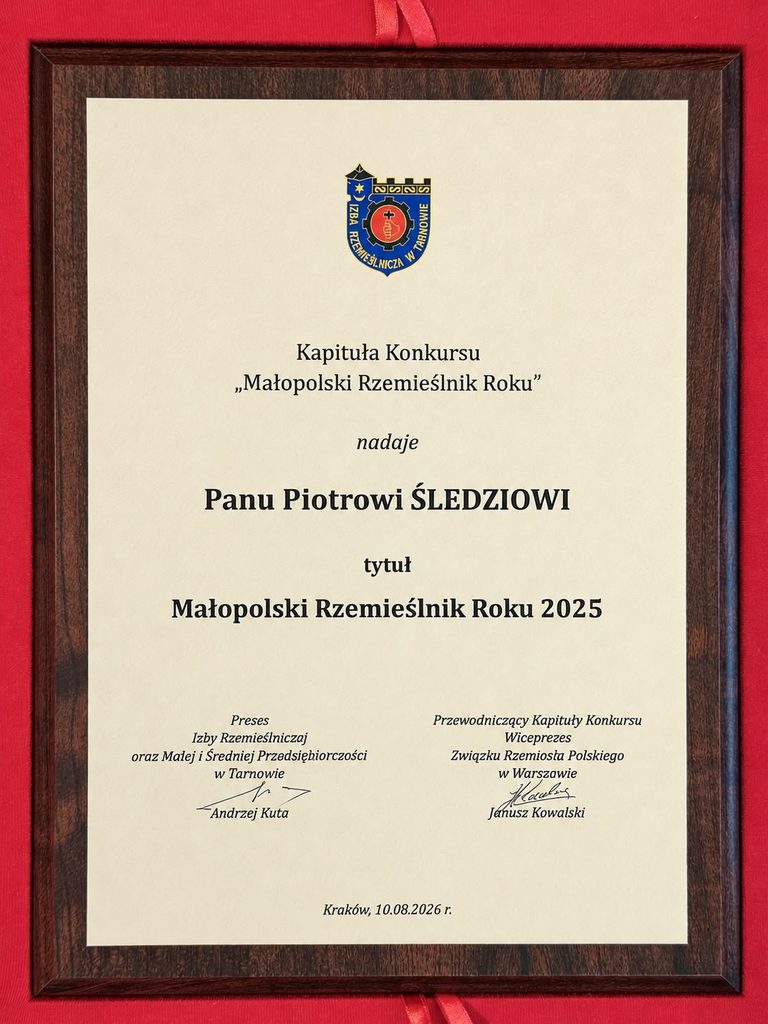 Małopolski Rzemieślnik Roku 2025